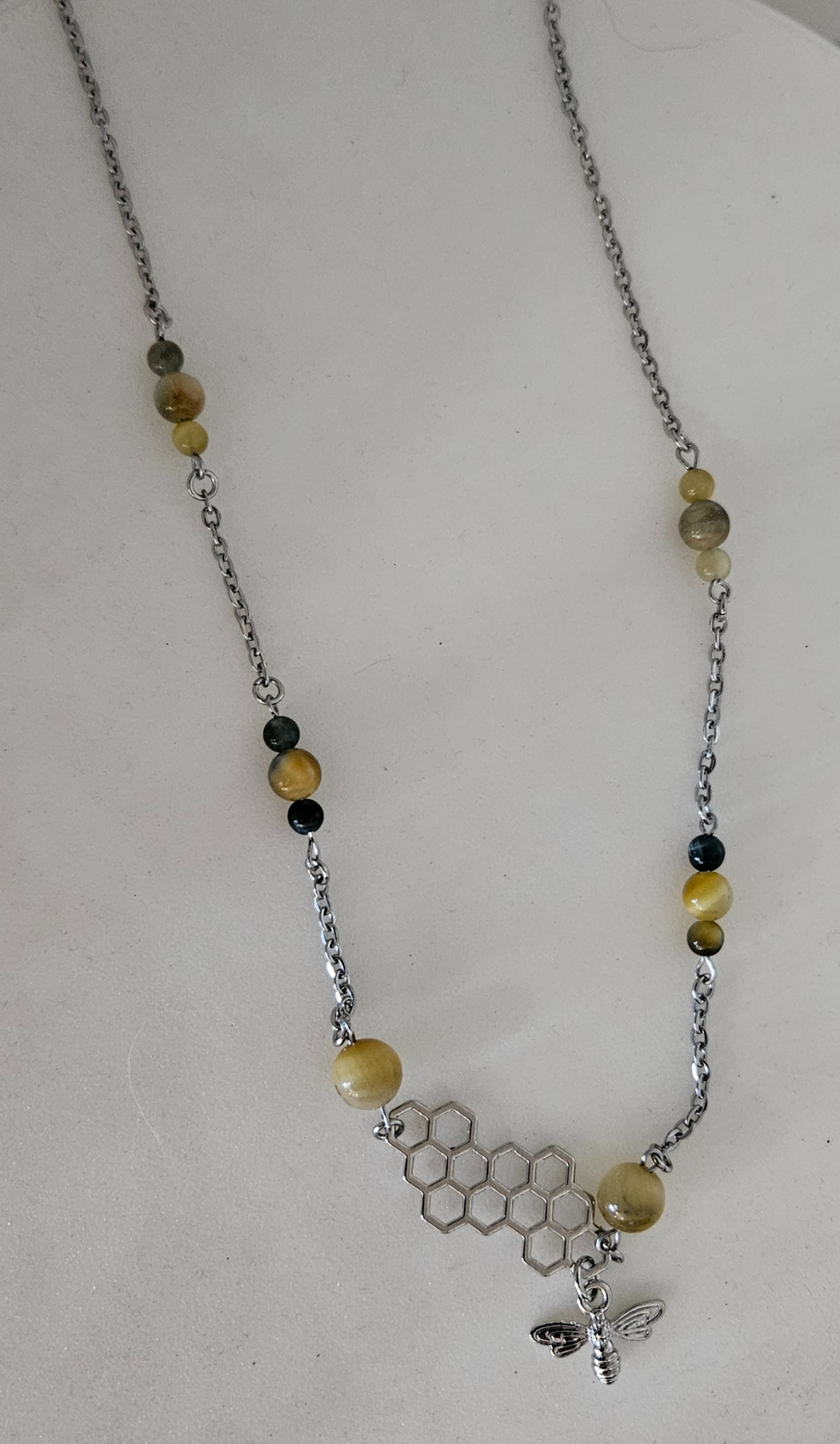 Bee necklace by Hidden GEM Creations