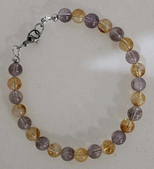 Ametrine bracelet by Hidden GEM Creations