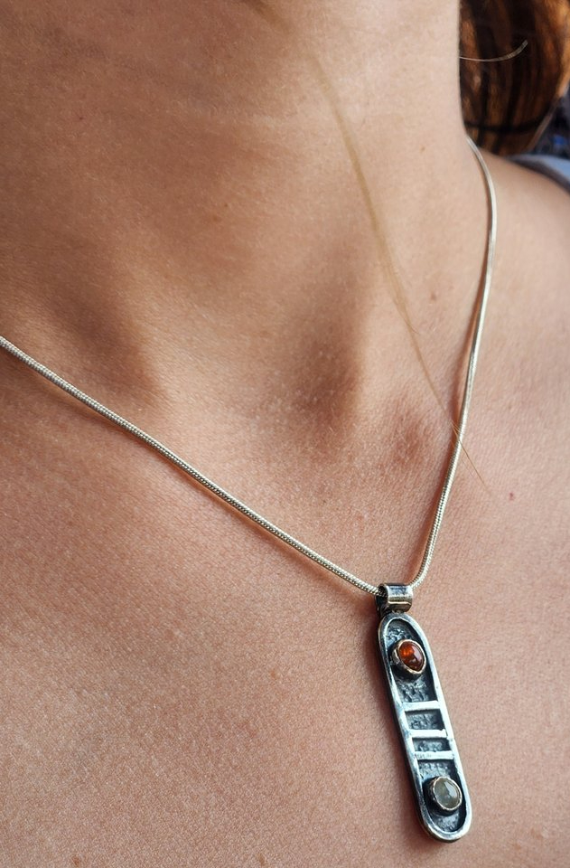 Sterling silver pendant by Donum Terra Jewels