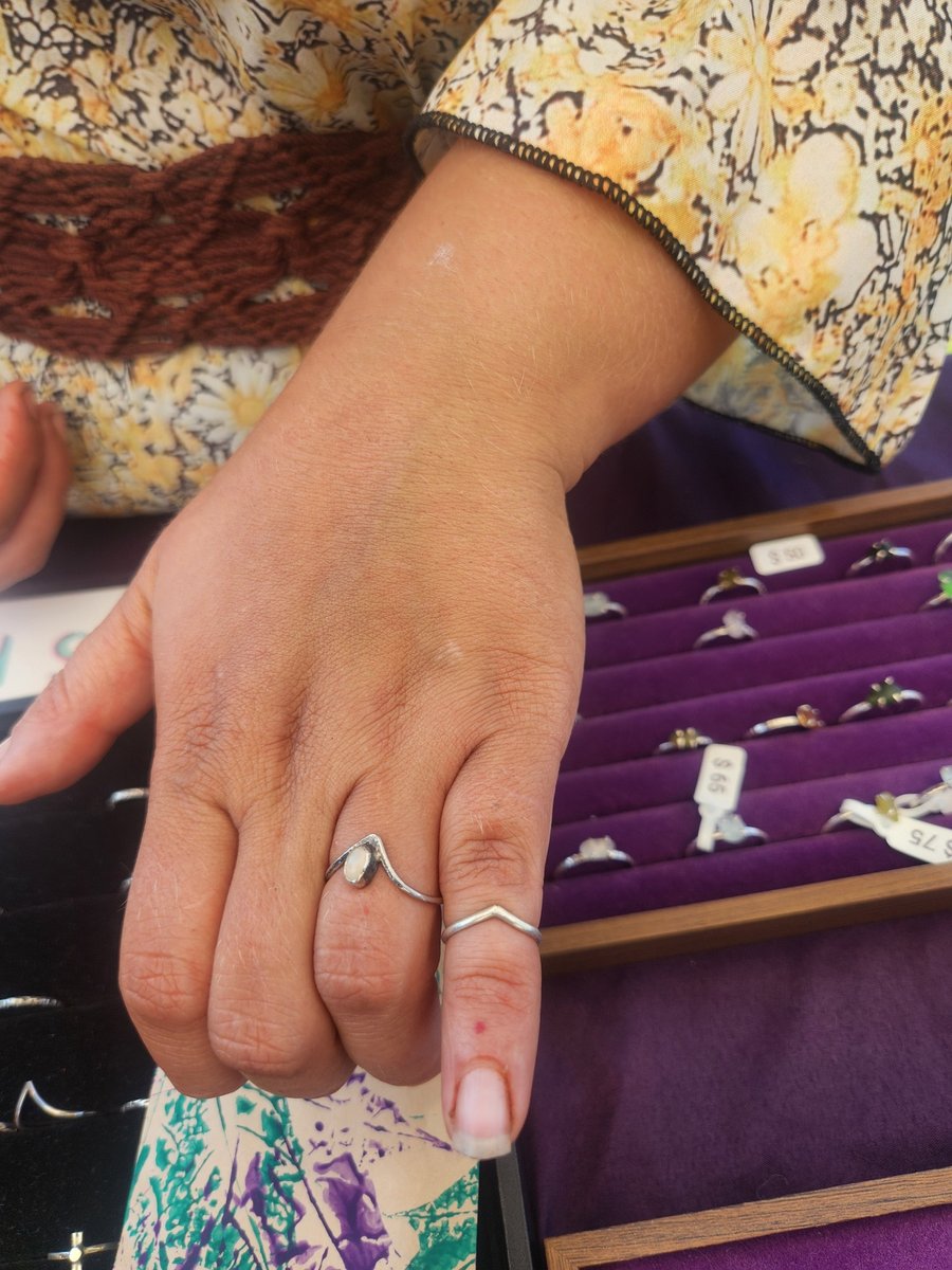 Sterling silver rings by Donum Terra Jewels